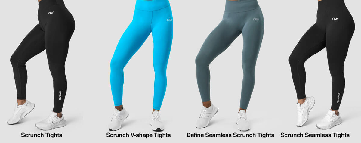 Iciw scrunch tights
