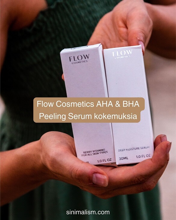 Flow Cosmetics AHA BHA Peeling serum kokemuksia
